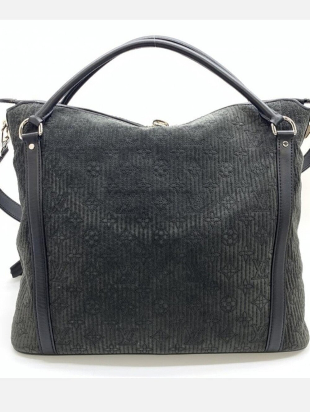 Louis Vuitton Black Antheia Suede Leather Ixia MM Bag EUC!!!